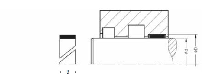 İS84 PISTON GUIDE RING (POM)	