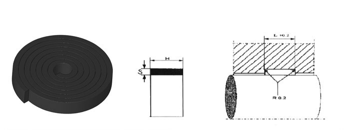 İS81 GUIDE STRIP (CARBON FILLED PTFE)