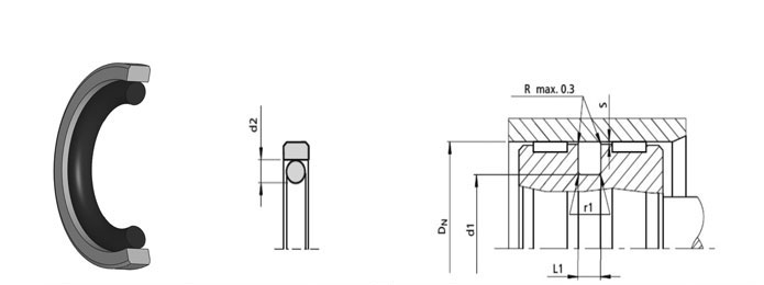 İS70 PISTON GLIDE SEAL 1