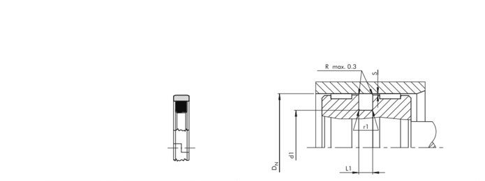 İS77 PISTON GLIDE SEAL 4 (POM)