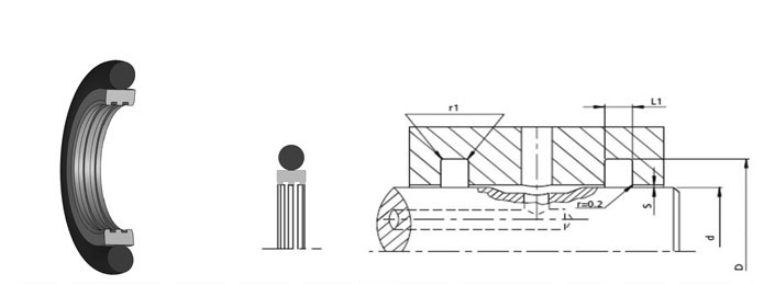 İS64 ROD ROTARY SEAL