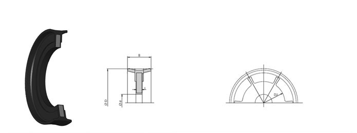 İS55 PNEUMATIC PISTON SEAL