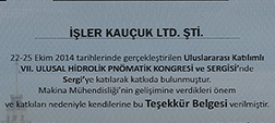 Ulusal Hidrolik Pnömatik Kongresi ve Sergisi