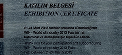 Wın - World of Industry 2013 