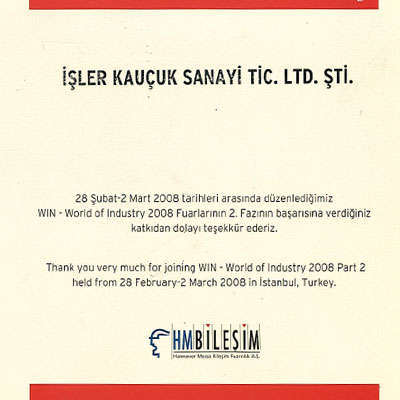 Wın - World of Industry 2008