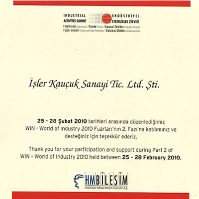 Wın - World of Industry 2010