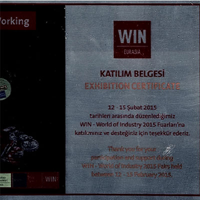 Wın - World of Industry 2015